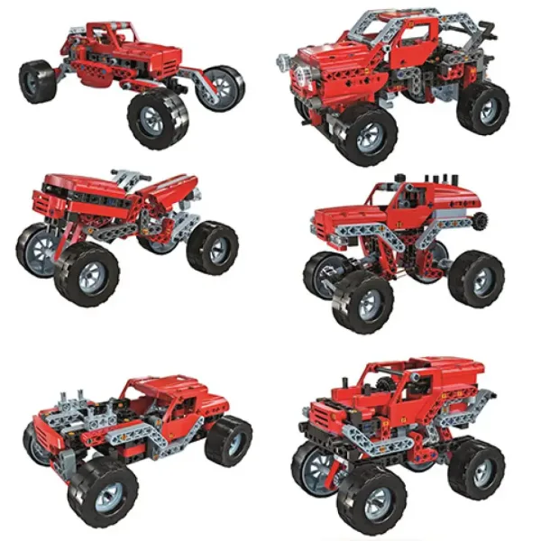 Mechanická laboratoř Monster Truck 10 v 1 stavebnice - Clementoni obrázek 3
