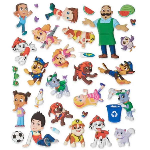 Melissa & Doug: Dobrodružství Paw Patrol s nafukovacími nálepkami v sešitu obrázek 3