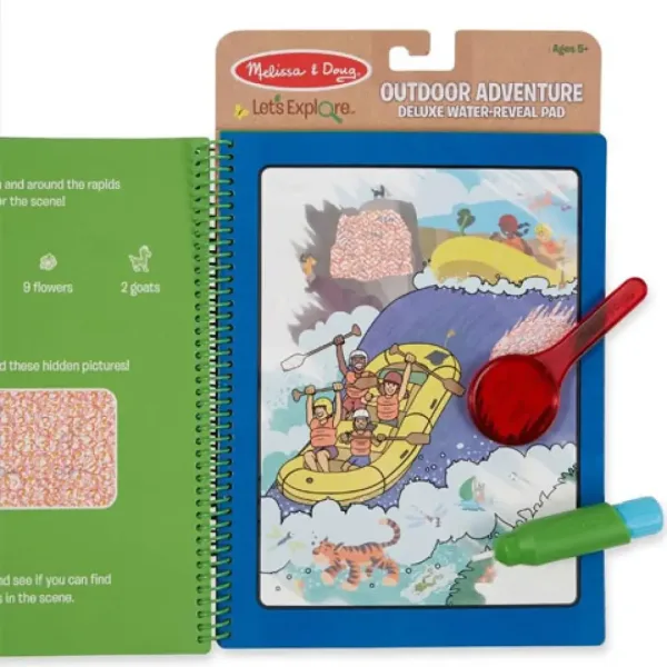 Melissa & Doug: Kreslení vodou deluxe: Dobrodružství kreativní hra obrázek 2