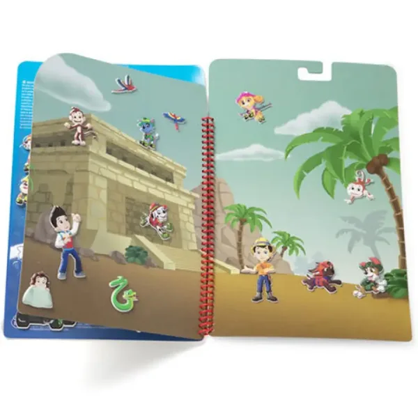 Melissa & Doug: Patrola tlapky Džunglí nafukovací nálepky sešit obrázek 2
