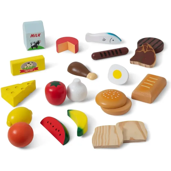 Melissa & Doug: Sada potravin v dřevěných bednách – Spin Master obrázek 2