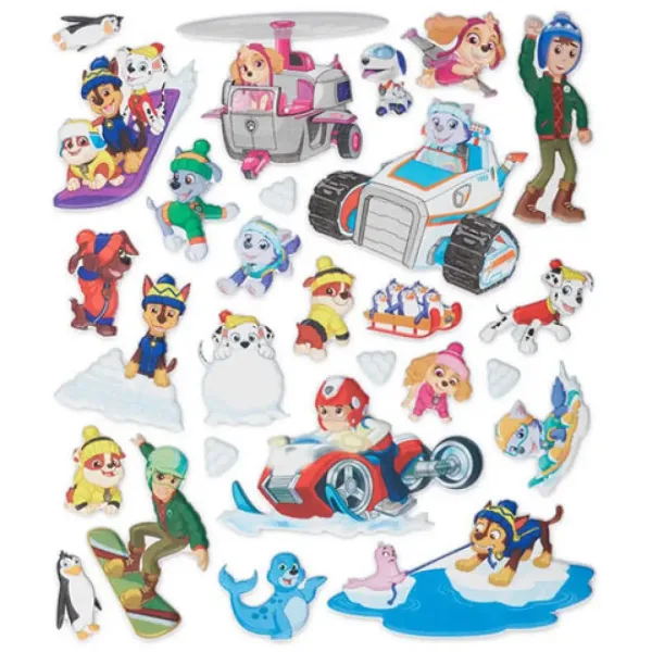 Melissa & Doug: Tlapková patrola Jakeova hora puffy nálepky sešit obrázek 3