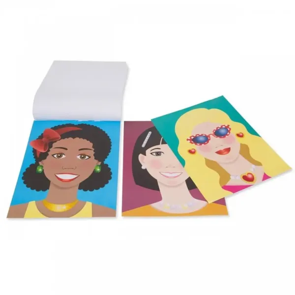 Melissa & Doug: Vytvořte obličej kreativní sada s nálepkami obrázek 2