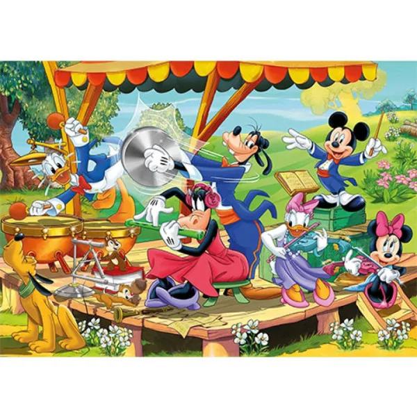 Mickey Mouse Supercolor 2 v 1 puzzle 2x60 kusů - Clementoni obrázek 2