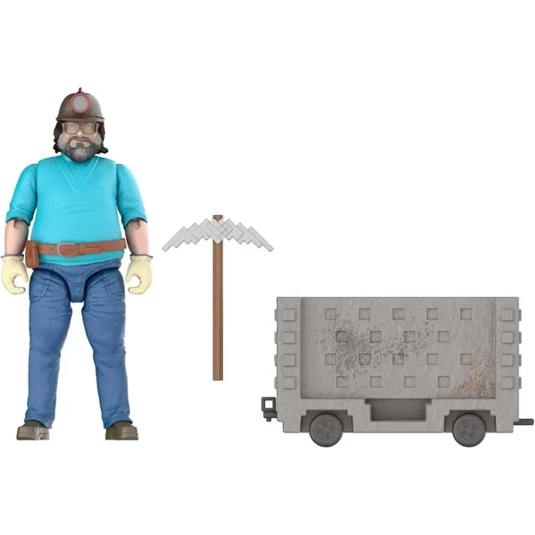 Minecraft: Film – Herní sada Steve a důlní vozík – Mattel obrázek 3