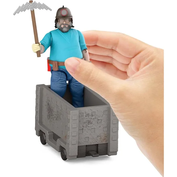 Minecraft: Film – Herní sada Steve a důlní vozík – Mattel obrázek 5