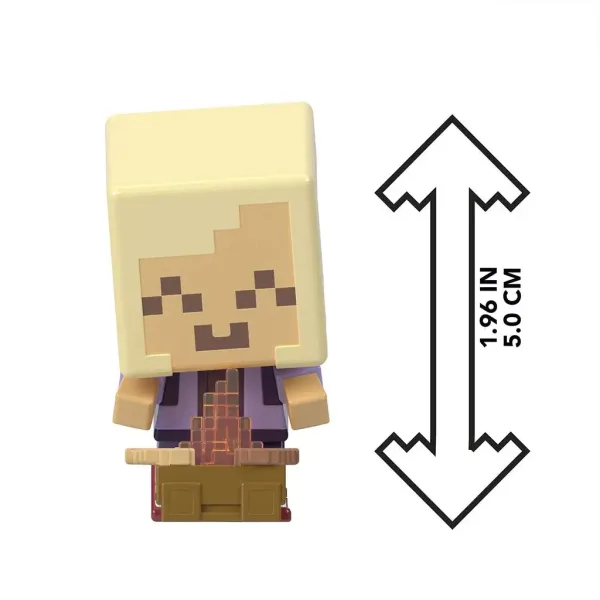 Minecraft: Odhalení minifigurky Zlatovlasého námořníka ve žlutém mečovém pouzdře - Mattel obrázek 5