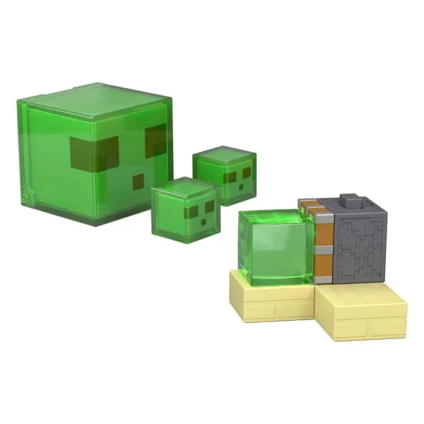 Minecraft: Sada akčních figurek Sticky Piston Trap - Mattel obrázek 2