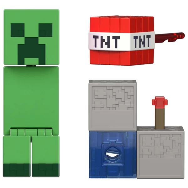 Minecraft: figurka Creepera s vystřelovačem TNT - Mattel obrázek 2
