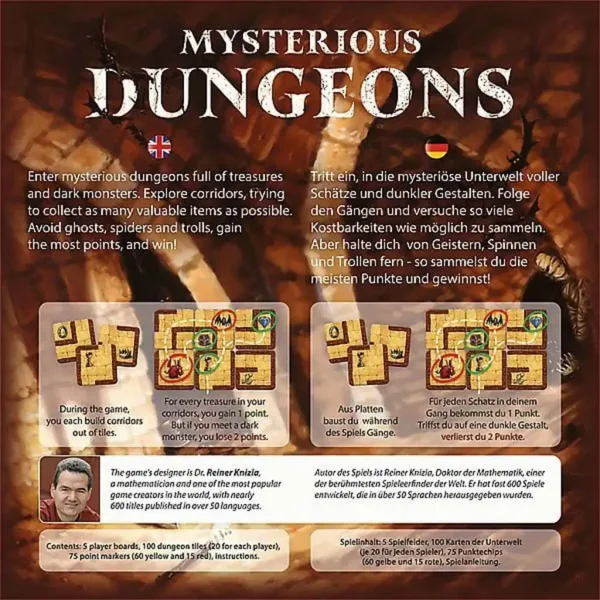 Misterious Dungeons desková hra - Trefl obrázek 3