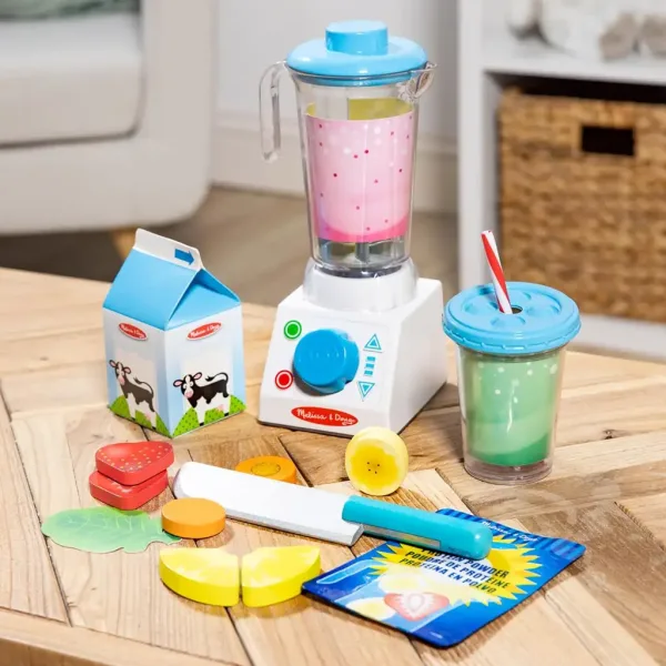 Mixér na smoothie s dřevěnými doplňky - Melissa & Doug obrázek 6