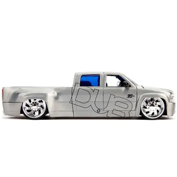 Model auta Chevy Silverado Dooley z roku 1999, kovový v měřítku 1/24 - Simba Toys obrázek 3