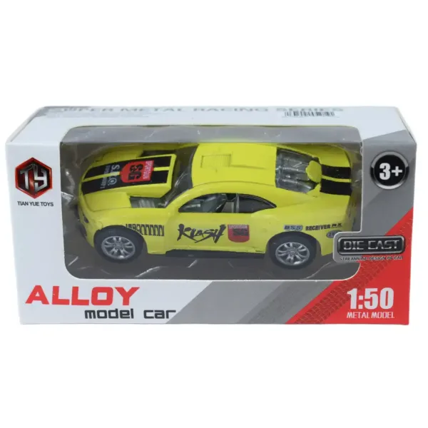 Model auta: Kovové závodní auto v různých variantách 7cm 1/50 1ks obrázek 10