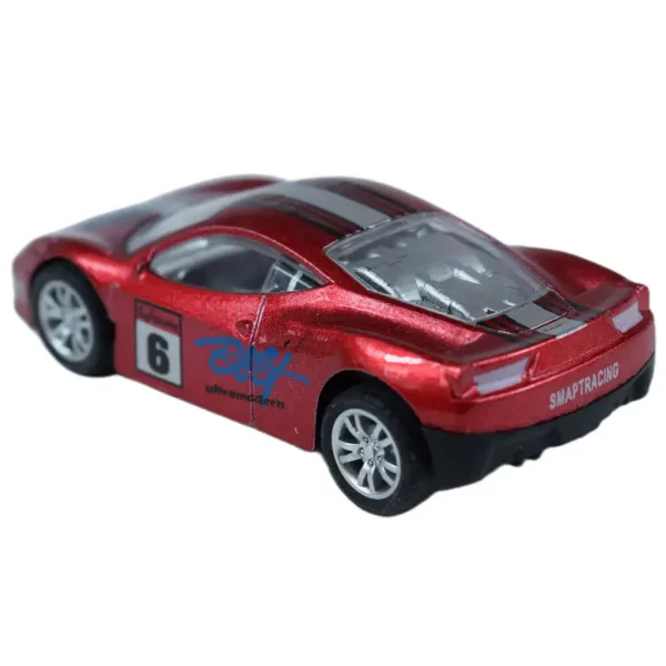 Model auta: Kovové závodní auto v různých variantách 7cm 1/50 1ks obrázek 7