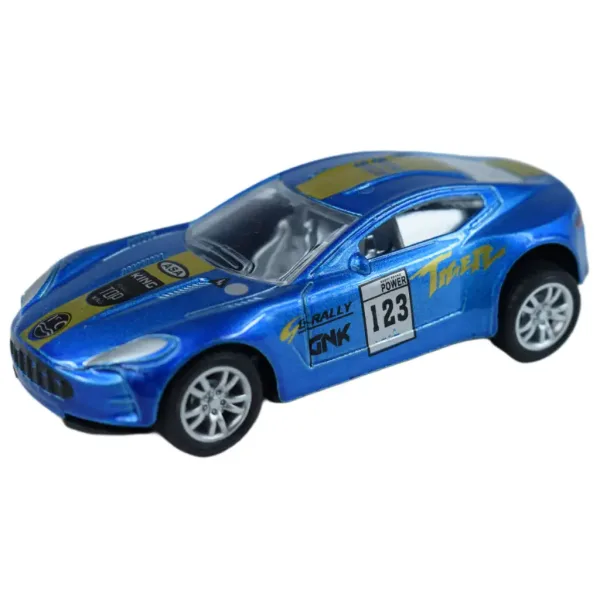 Model auta: Kovové závodní auto v různých variantách 7cm 1/50 1ks obrázek 8