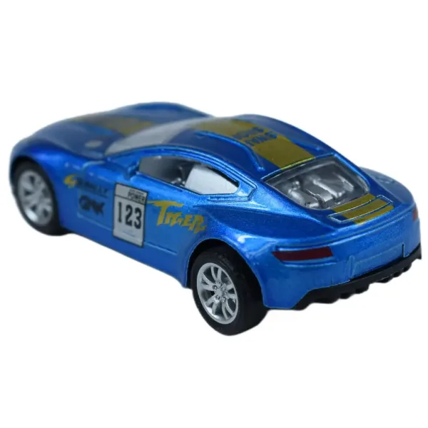 Model auta: Kovové závodní auto v různých variantách 7cm 1/50 1ks obrázek 9