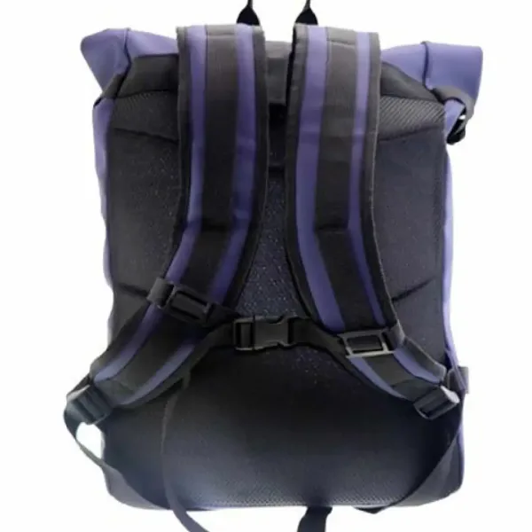 Must: Modrá ergonomická školní taška, batoh s přezkami 30x12x52 cm obrázek 2