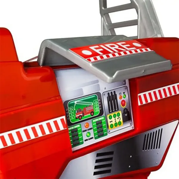 Molto: Červený hasičský vůz s žebříkem 40 cm obrázek 4