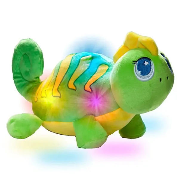 Molto: GusyLuz plyšový chameleon se světlem na spaní obrázek 2