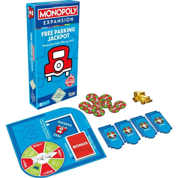 Monopoly: Balíček rozšíření Free Parking Jackpot - Hasbro obrázek 2