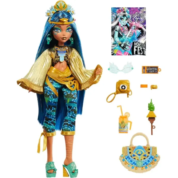 Monster High™: Monster Párty panenka - Cleo - Mattel obrázek 2