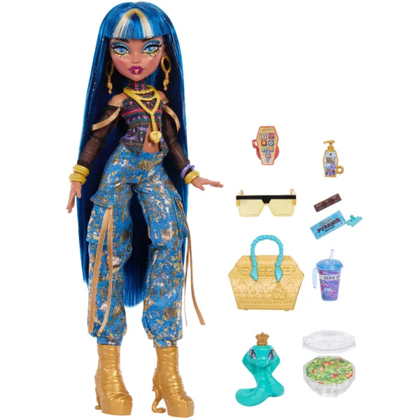 Monster High Cleo panenka s doplňky - Mattel obrázek 3