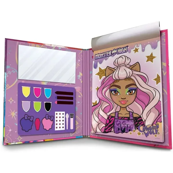 Monster High: Kniha na líčení a vybarvování, 44 stran – Lisciani obrázek 2