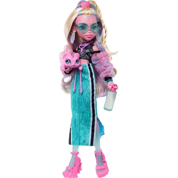 Monster High Lagoona Blue panenka s doplňky – Mattel obrázek 4