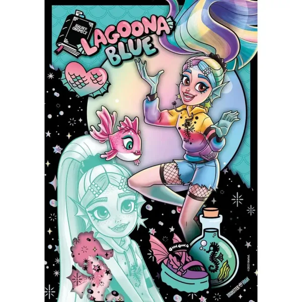 Monster High Lagoona Blue puzzle 150 dílků - Clementoni obrázek 3