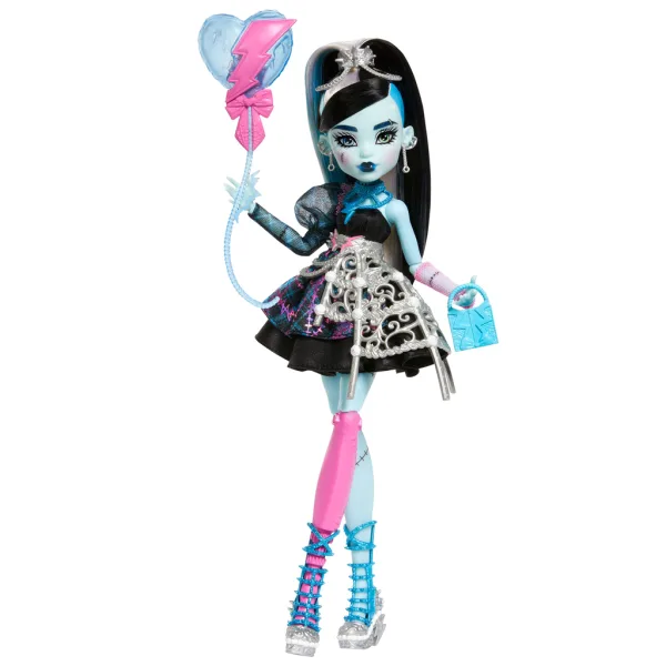 Monster High: Strašidelně sladká narozeninová tajemná párty panenka Frankie - Mattel obrázek 3