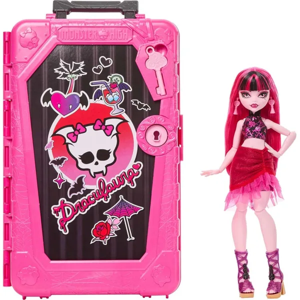 Monster High Strašně dobré kamarádky: Děsivá cesta panenka Draculaura - Mattel obrázek 2