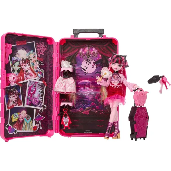 Monster High Strašně dobré kamarádky: Děsivá cesta panenka Draculaura - Mattel obrázek 4