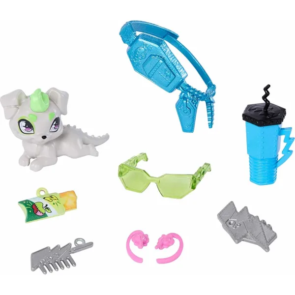 Monster High panenka Frankie Stein s doplňky - Mattel obrázek 4