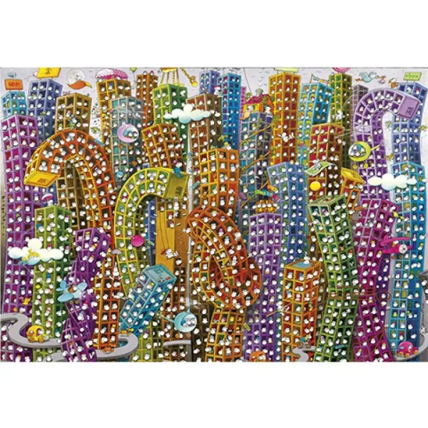 Mordillo Džungle puzzle 2000 dílků - Clementoni obrázek 2