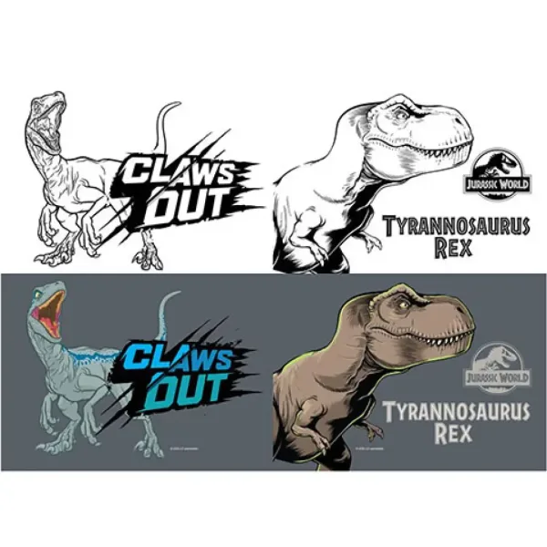 Musí... Jurassic World linkovaný sešit s omalovánkami 40 listů ve dvou variantách obrázek 4
