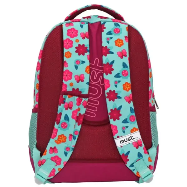 Must: Disney Princezny zaoblená ergonomická školní taška/batoh 32x18x43 cm obrázek 2