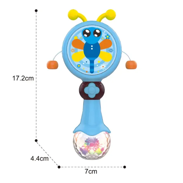 Music World: Sítací kuličkový buben 17cm obrázek 3
