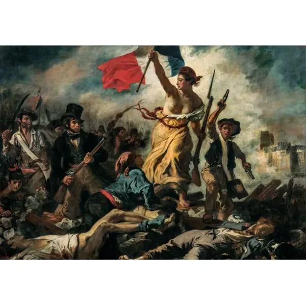 Muzejní sbírka: Eugène Delacroix - Svoboda vede lid 1000dílné puzzle - Clementoni obrázek 2