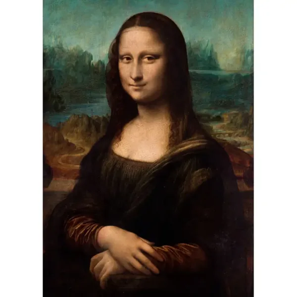 Muzejní sbírka: Leonardo da Vinci - Mona Lisa 1000dílné puzzle - Clementoni obrázek 2