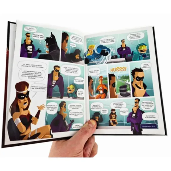 Mystery: Superhrdinská záhadná komiksová kniha s volbou pokračování obrázek 3