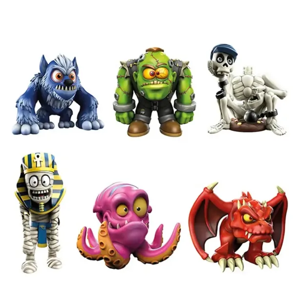 Mystické příšerky sběratelské figurky překvapení vajíčko 1ks obrázek 2
