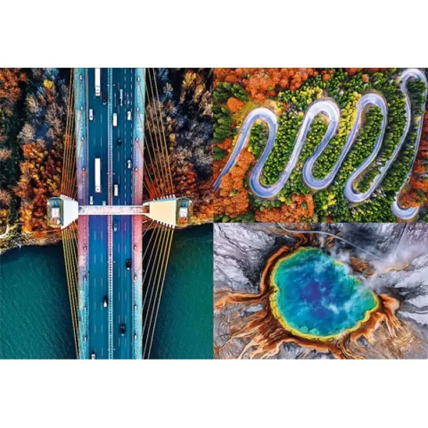 Na konci cesty 1500ks puzzle - Trefl obrázek 2