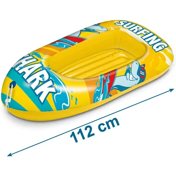 Nafukovací člun se vzorem žraloka 112 cm - Mondo Toys obrázek 3