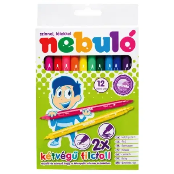 Nebulo: Dvojitý fix 12ks sada obrázek 2