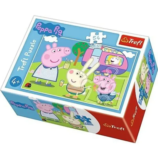 Nejkrásnější dny Peppy Pig 54dílné mini puzzle 4 druhy - Trefl obrázek 4