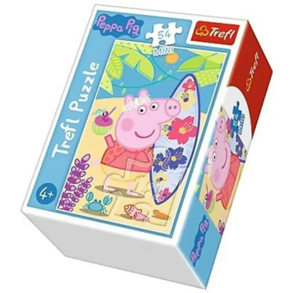 Nejkrásnější dny Peppy Pig 54dílné mini puzzle 4 druhy - Trefl obrázek 5