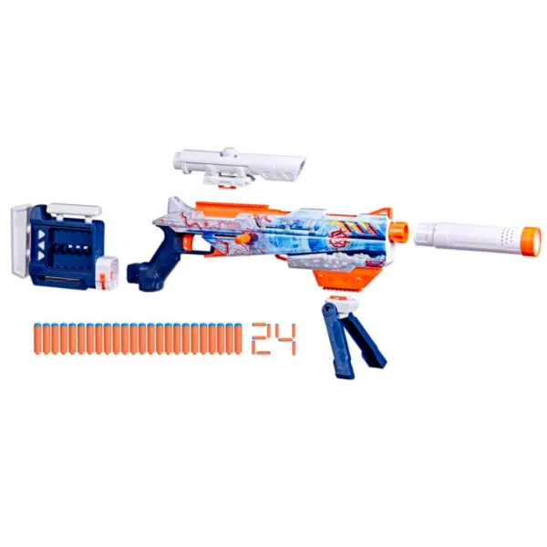 Nerf: Loadout Arctic Zerostriker pěnová zbraň – Hasbro obrázek 2