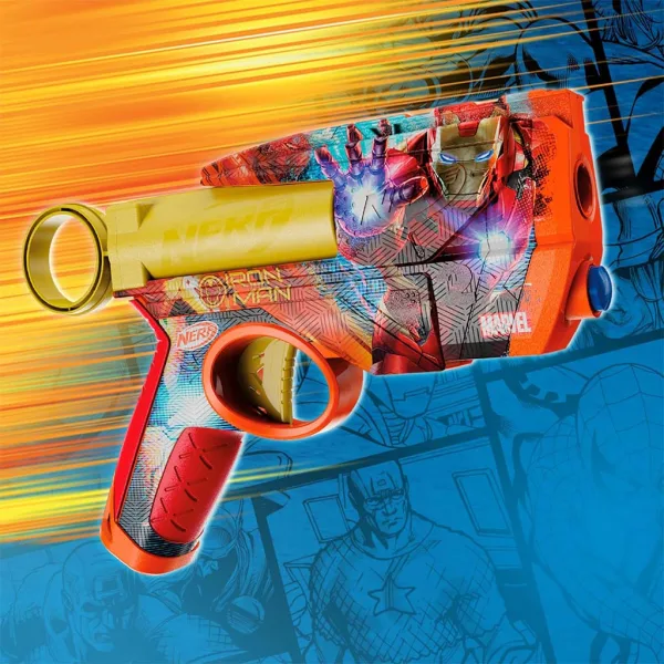 Nerf: Marvel Iron Man pěnová vystřelovací zbraň - Hasbro obrázek 4