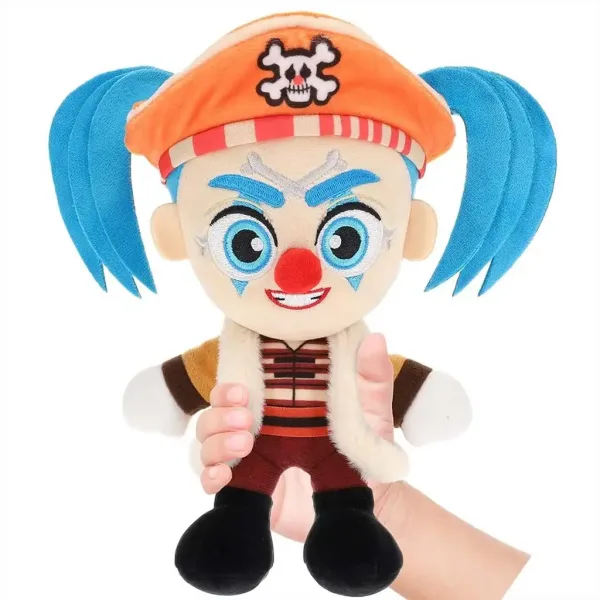 Netflix: One Piece - Plyšová figurka postavy Buggy 20 cm obrázek 3