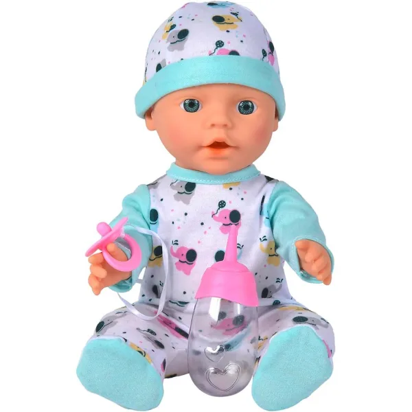 New Born Baby lahvičková panenka v oblečku se slonem - Simba Toys obrázek 2
